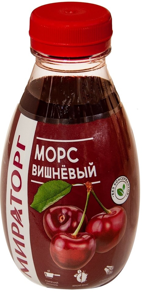 Морс Мираторг вишневый 370мл от Vprok.ru