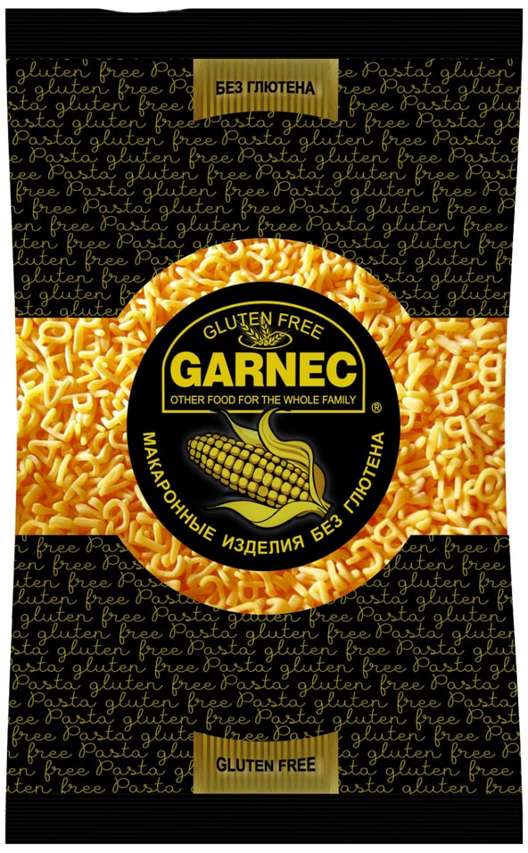 Макароны Garnec Алфавит без глютена 300г