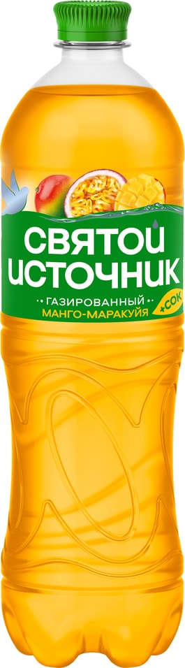 Напиток Святой Источник Вода + Сок Манго-Маракуйя 1л