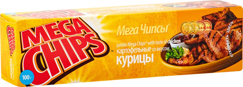 Чипсы Mega Chips Курица 100г