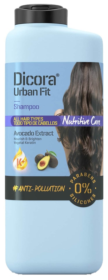 Шампунь для волос Dicora Urban Fit Nutritive Care для всех типов 400мл