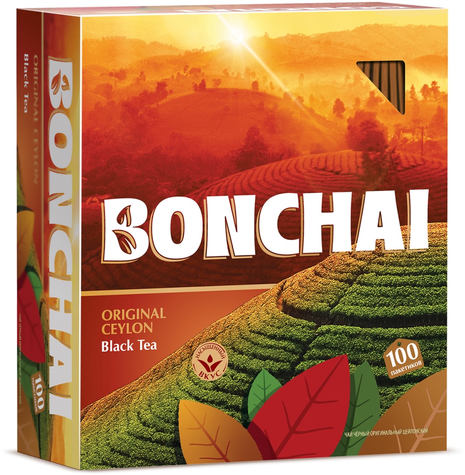 Чай черный Bonchai Original Ceylon 1002гс доставкой 389₽