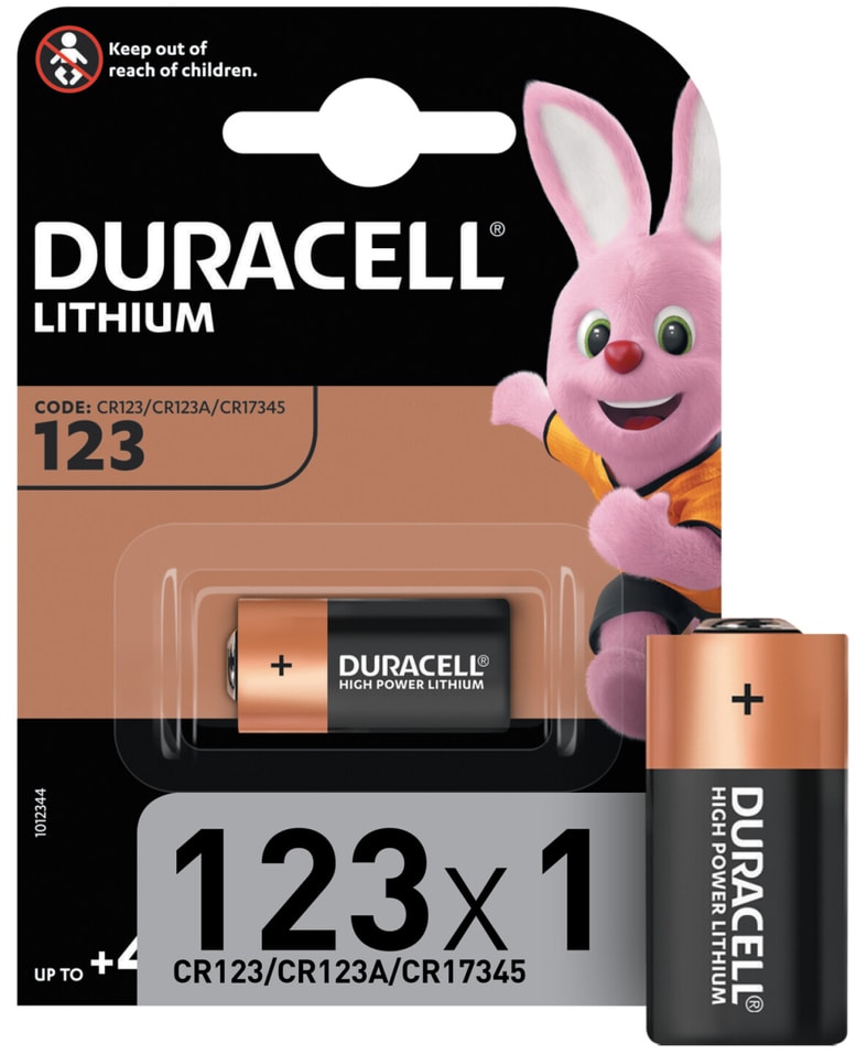 Duracell литиевые батарейки