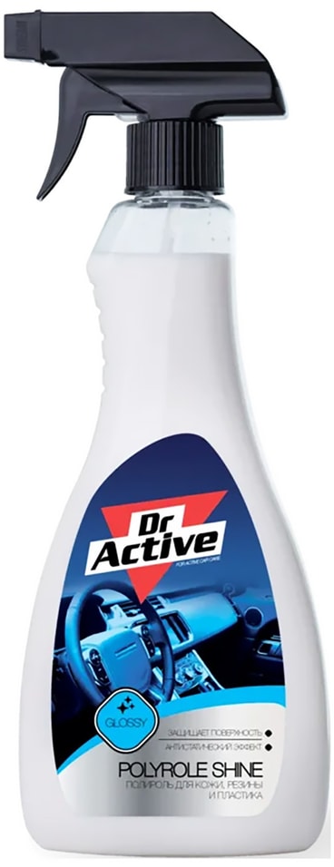 Полироль Sintec Dr.Active для кожи, резины и пластика 500мл от Vprok.ru