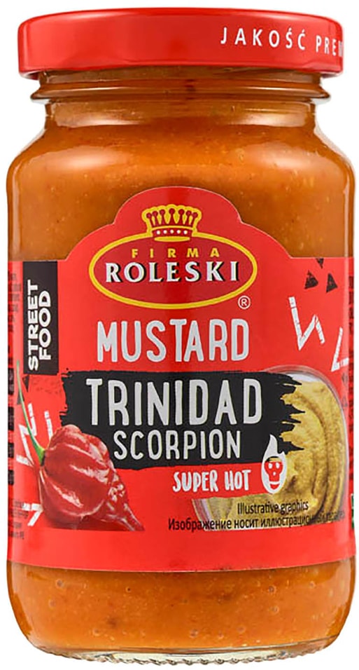 Отзывы о Горчице Roleski trinidad scorpion 210г