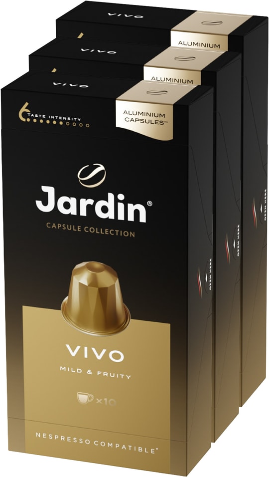 Кофе в капсулах Jardin Vivo 10шт упаковка 3 шт 961₽