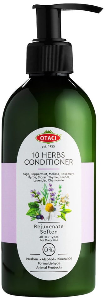 Бальзам для волос Otaci восстанавливающий с 10 травами 250мл