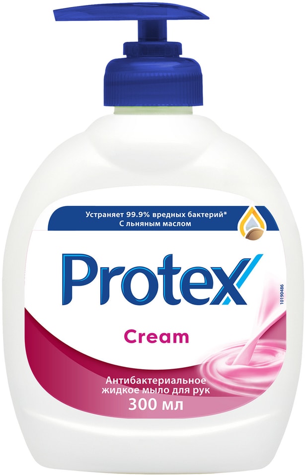 Мыло жидкое для рук Protex Cream  Антибактериальное 300мл