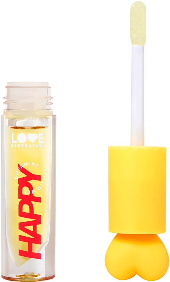Масло для губ Love Generation Be happy Прозрачно-желтый Тон 02 162₽