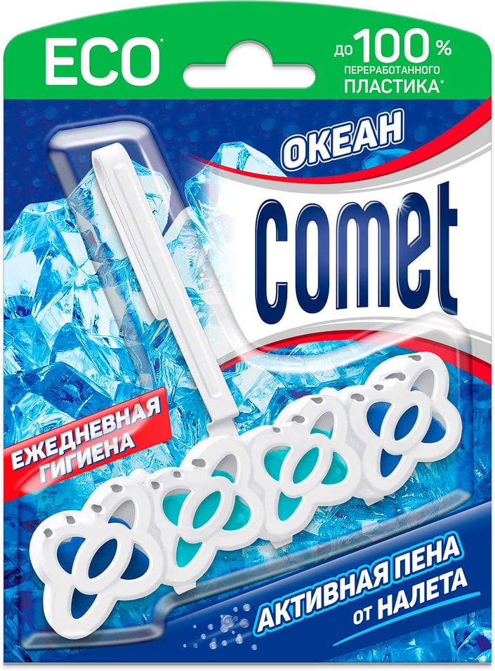 Блок для очищения унитаза Comet Океан 48г 192₽