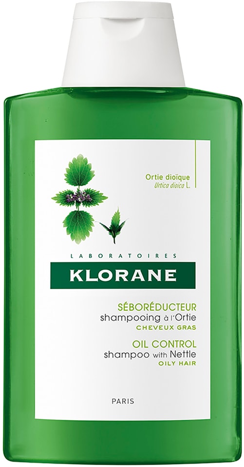 Отзывы о Шампуни для волос Klorane с экстрактом крапивы себорегулирующий 200мл