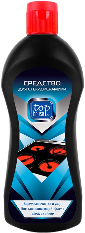 Средство чистящее Top house для стеклокерамики 320мл 376₽