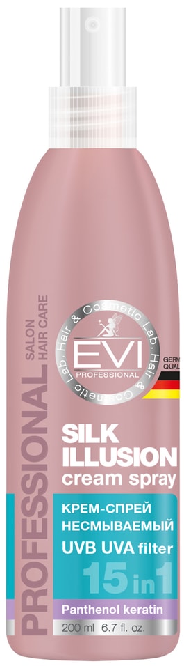 Крем-спрей для волос EVI professional Silk Illusion несмываемый 200мл