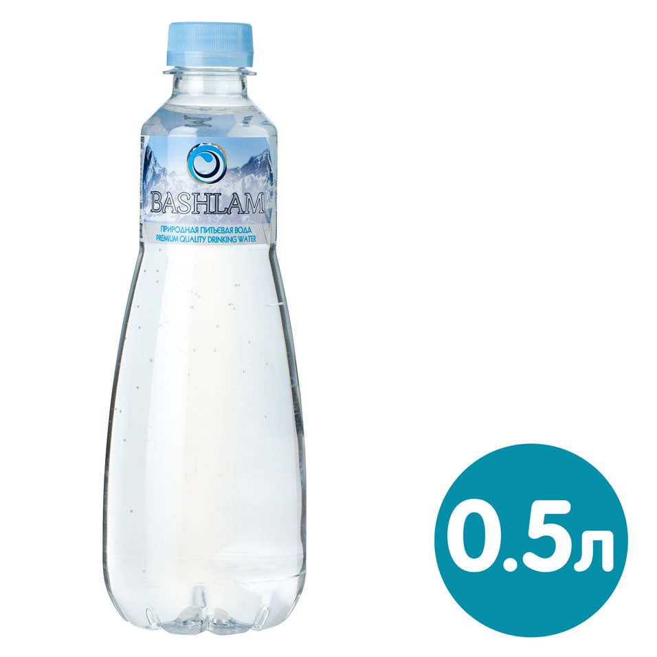 Вода Bashlam питьевая негазированная 500мл