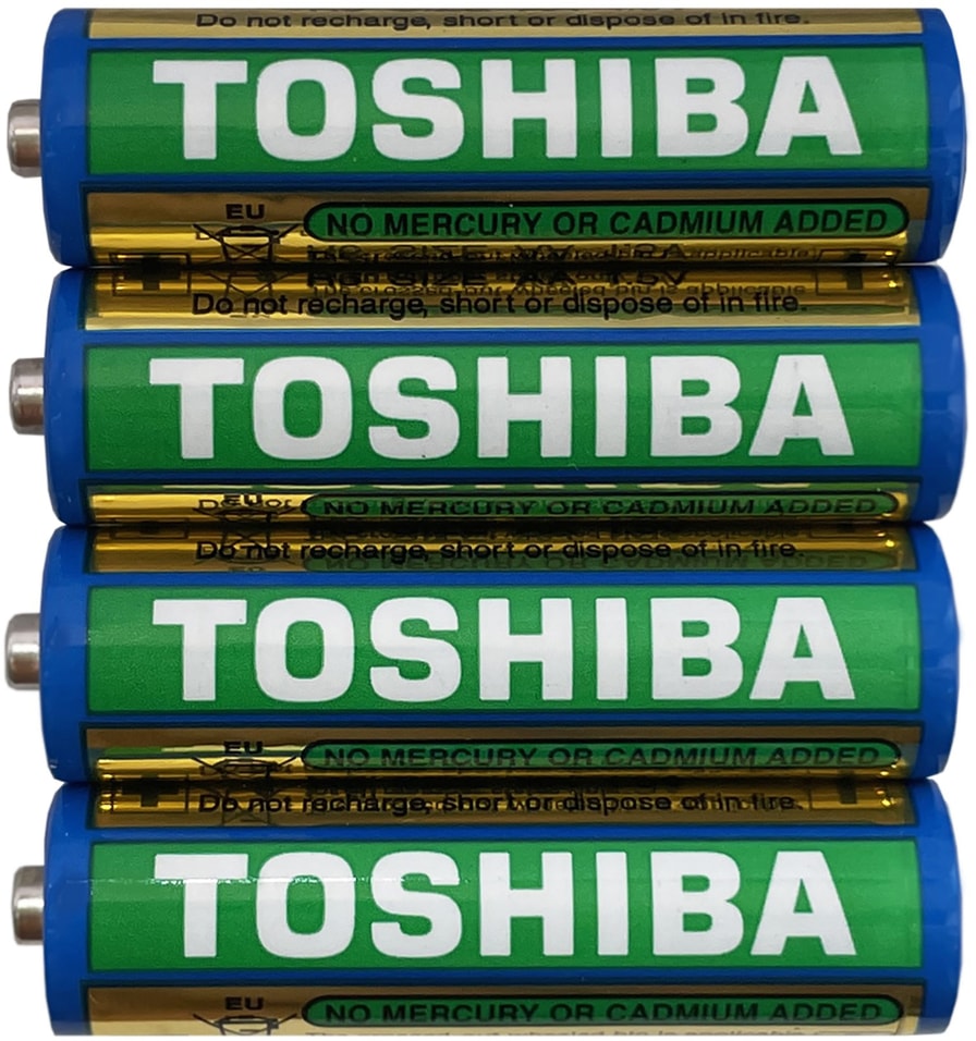 Батарейки Toshiba Heavy Duty R6 AA 1.5V 4шт