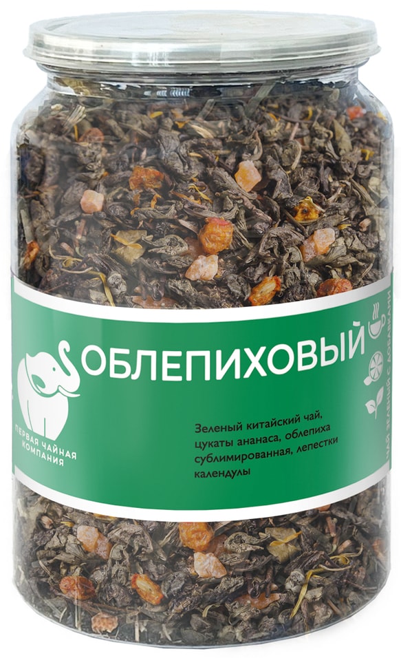 Чай зеленый Первая чайная компания Облепиховый 120г