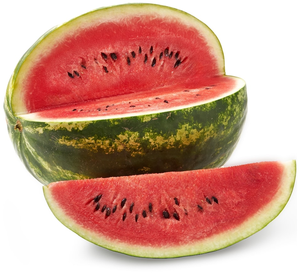 Арбуз сочный 4-15кг - Vprok.ru Перекрёсток