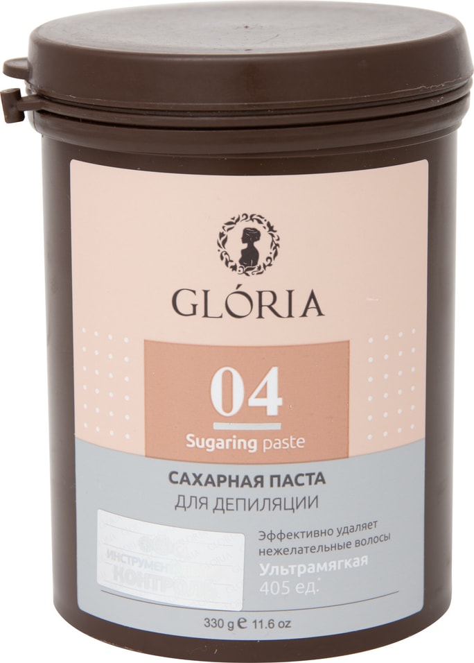 Сахарная паста Gloria для депиляции ультрямягкая 330г