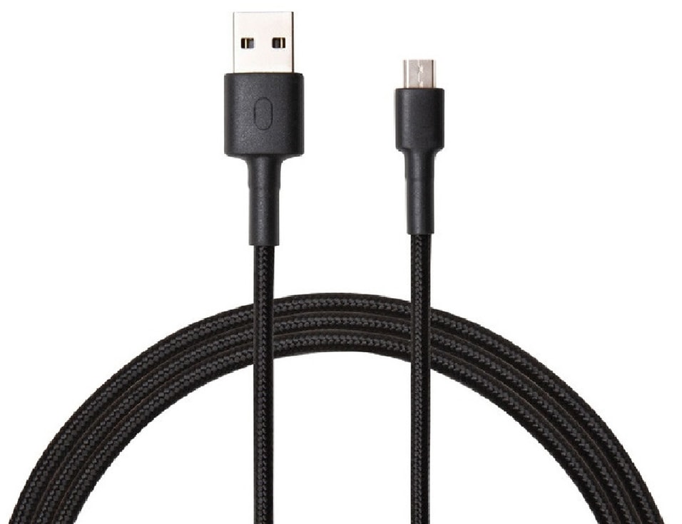 USB-кабель Xiaomi Mi Braided USB Type-C Cable SJX10ZM 1м черный