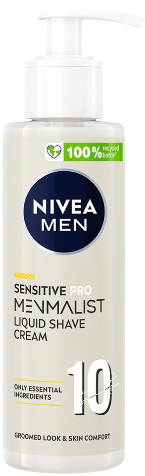 Крем для бритья NIVEA MEN Sensitive Pro Menmalist 200мл