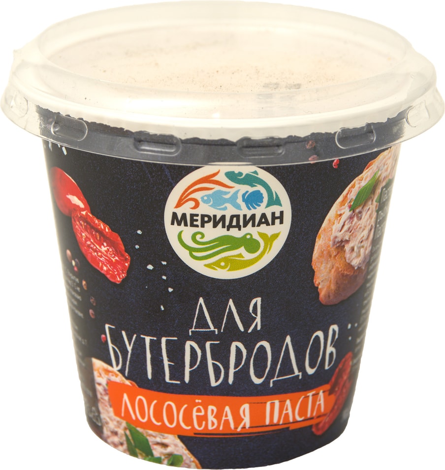 Паста лососевая Меридиан для бутербродов 140г от Vprok.ru