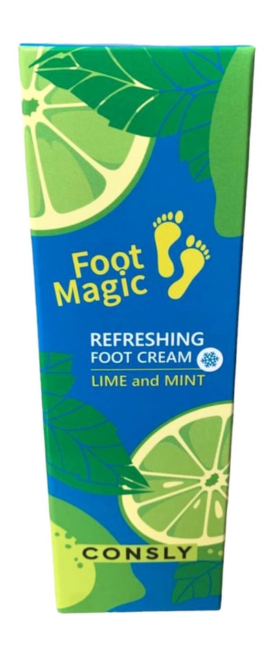 Крем для ног Consly освежающий 100мл. Доставим до двери!