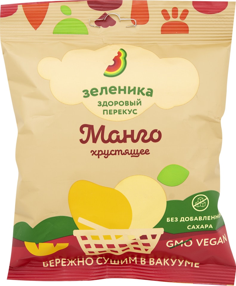 Манго Зеленика здоровый манговый перекус 15г от Vprok.ru