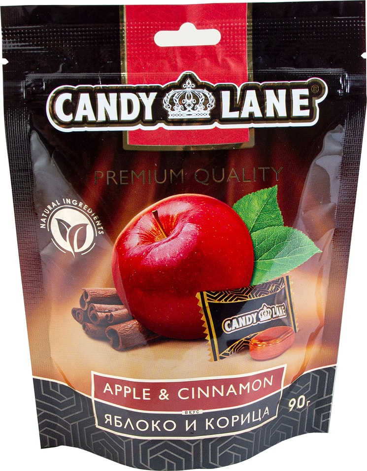 Леденцы Candy Lane яблоко с корицей 90г
