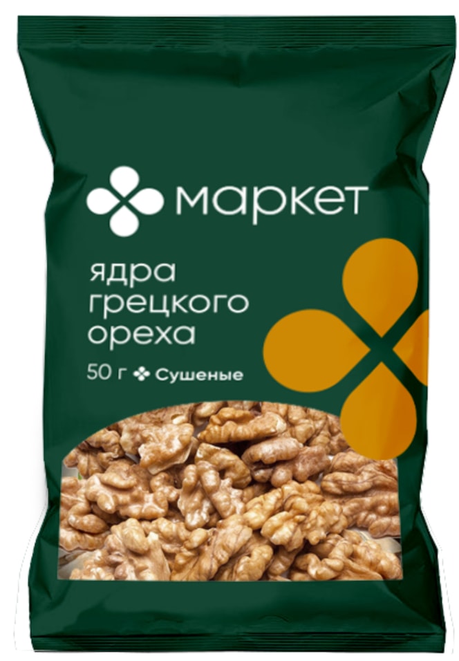 Ядра грецкого ореха Маркет 50г - Vprokru Перекрёсток 86₽
