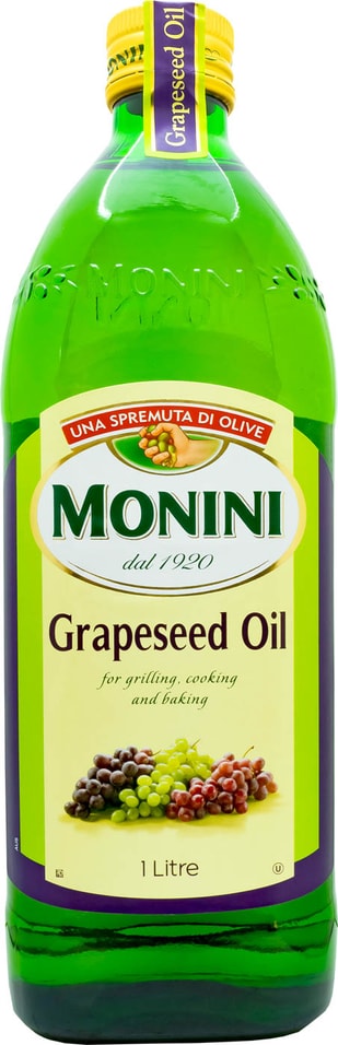 Масло виноградное Monini Grapeseed Oil рафинированное 1л