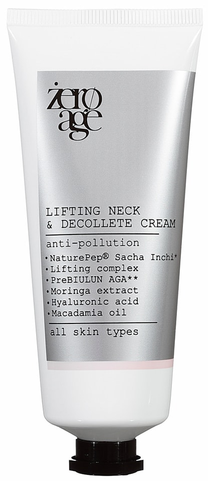 Крем для шеи и области декольте Zero Аge с лифтинг-эффектом 75мл