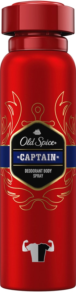 Дезодорант Old Spice Captain 150мл