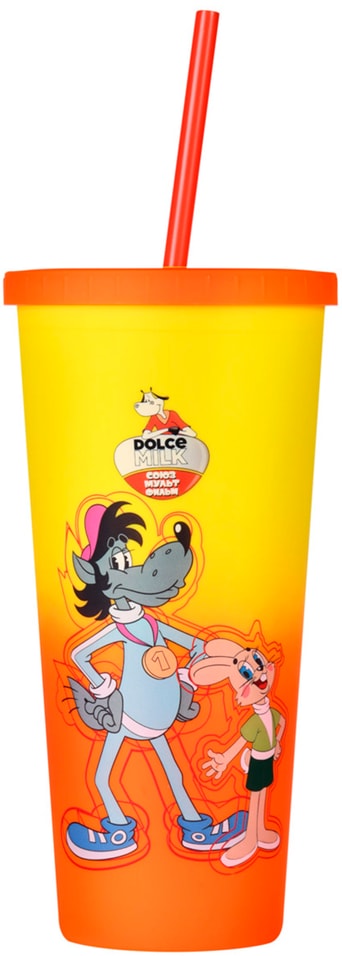 Подарочный набор стакан Dolce Milk гель для душа гуава 100мл шапочка для душа 1616₽