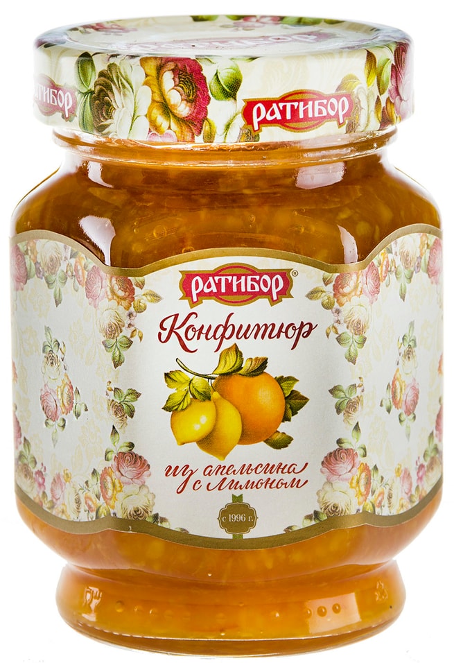 Конфитюр Ратибор из апельсина с лимоном 350г