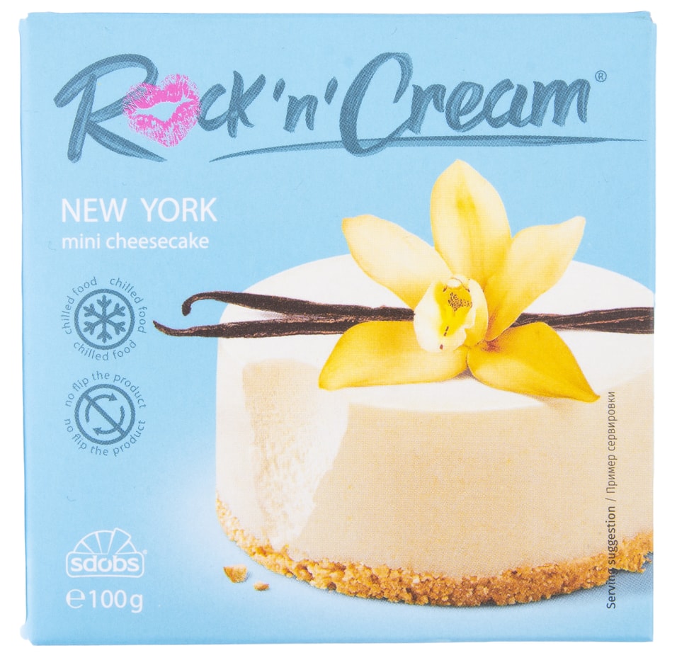 Чизкейк RocknCream Мини Нью-Йорк замороженный 100г