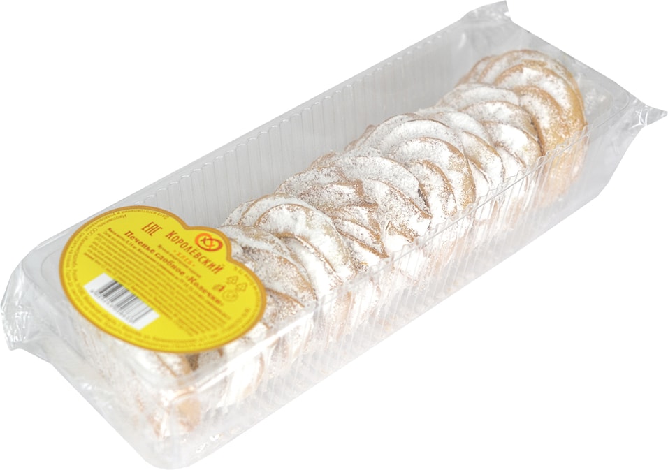 Печенье Королёвский хлеб Колечки сдобное 180г
