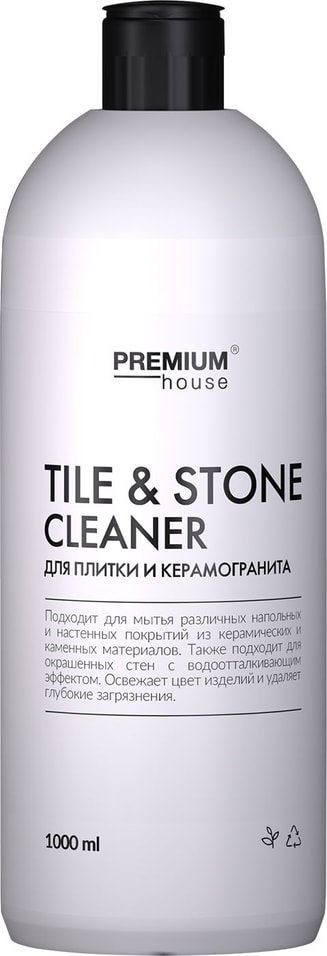 Средство моющее Premium House Tile & ceramic stone cleaner для плитки и керамогранита 1л от Vprok.ru