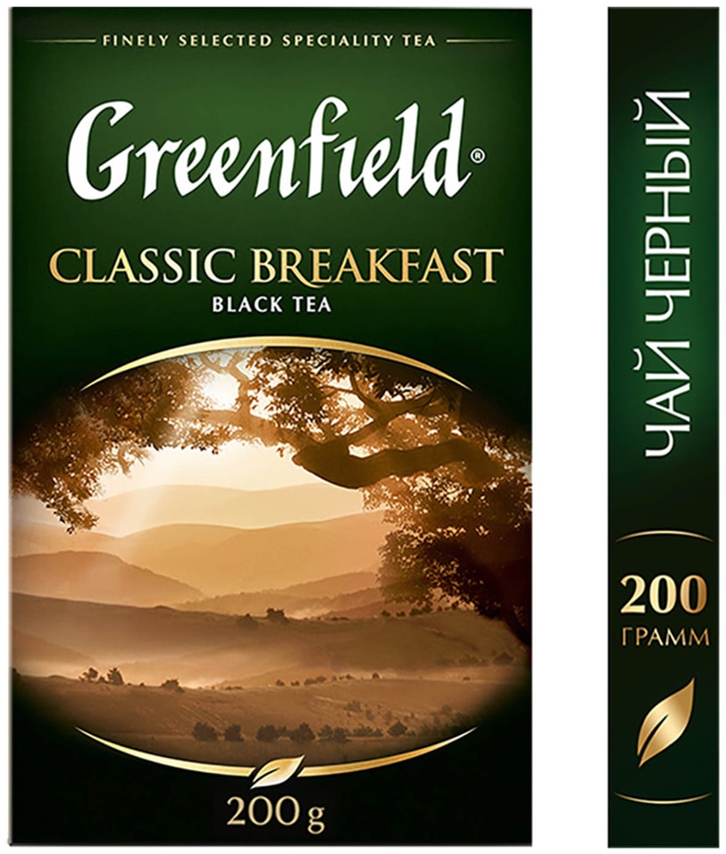 Чай черный Greenfield Classic Breakfast 200г