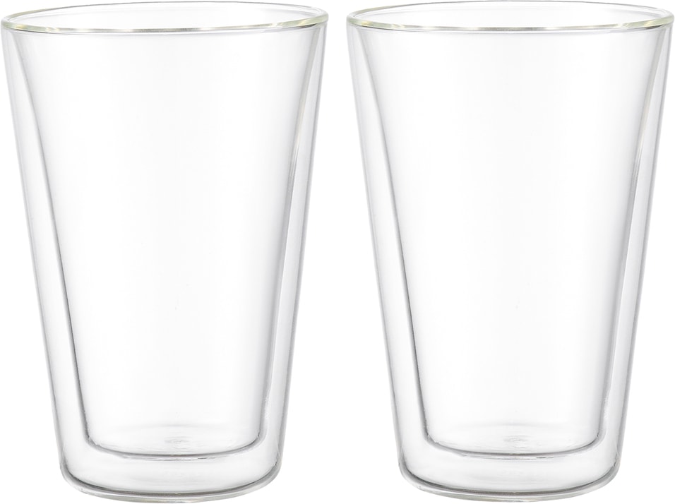 Набор стаканов Smart Solutions С двойными стенками 2*400мл