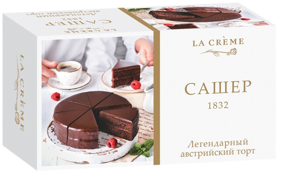 Торт La Creme Сашер 85г от Vprok.ru