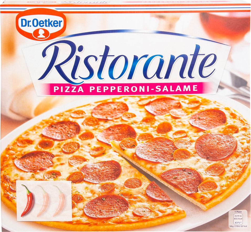 Отзывы о Пицца Dr.Oetker Ristorante Пепперони Салями 320г