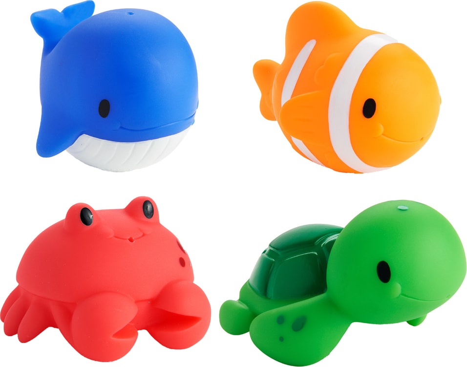 Игрушки для ванны Munchkin Ocean Морские животные 9+ 4шт