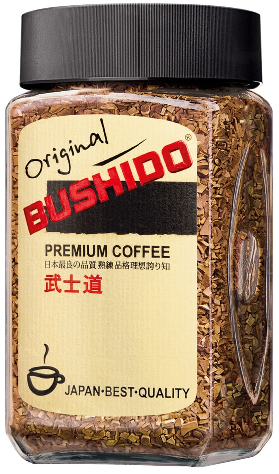 Кофе растворимый Bushido Original 100г от Vprok.ru