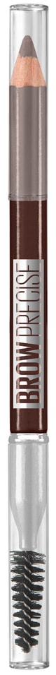 Карандаш для бровей Maybelline New York Brow Precise темно-коричневый