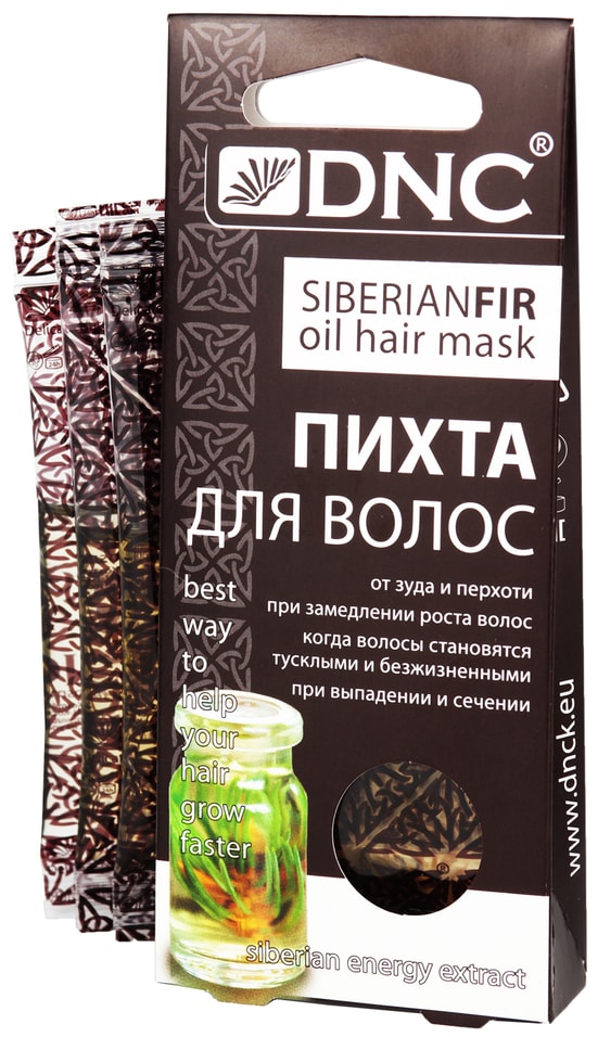 Масло для волос DNC Пихта 3*15мл от Vprok.ru