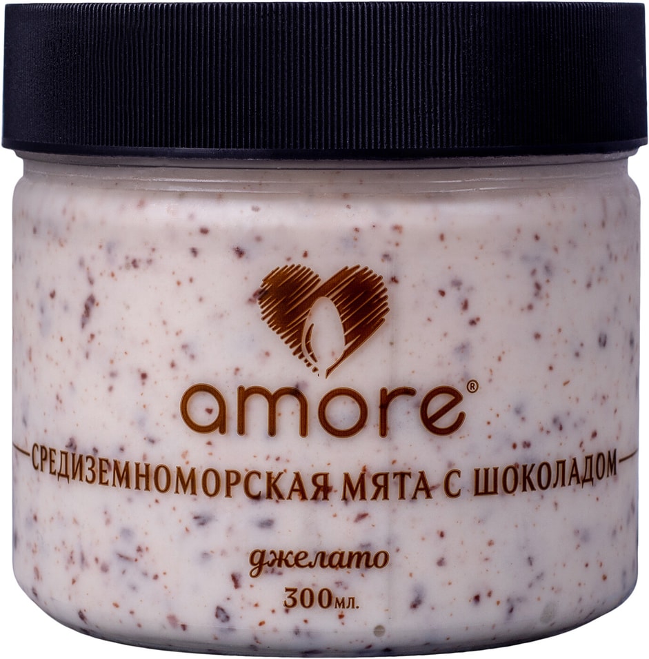 Мороженое Amore Средиземноморская Мята с Шоколадом 300мл 355₽