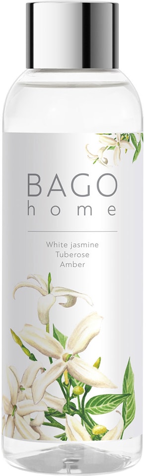 Наполнитель для ароматического диффузора Bago home Белый жасмин 100мл