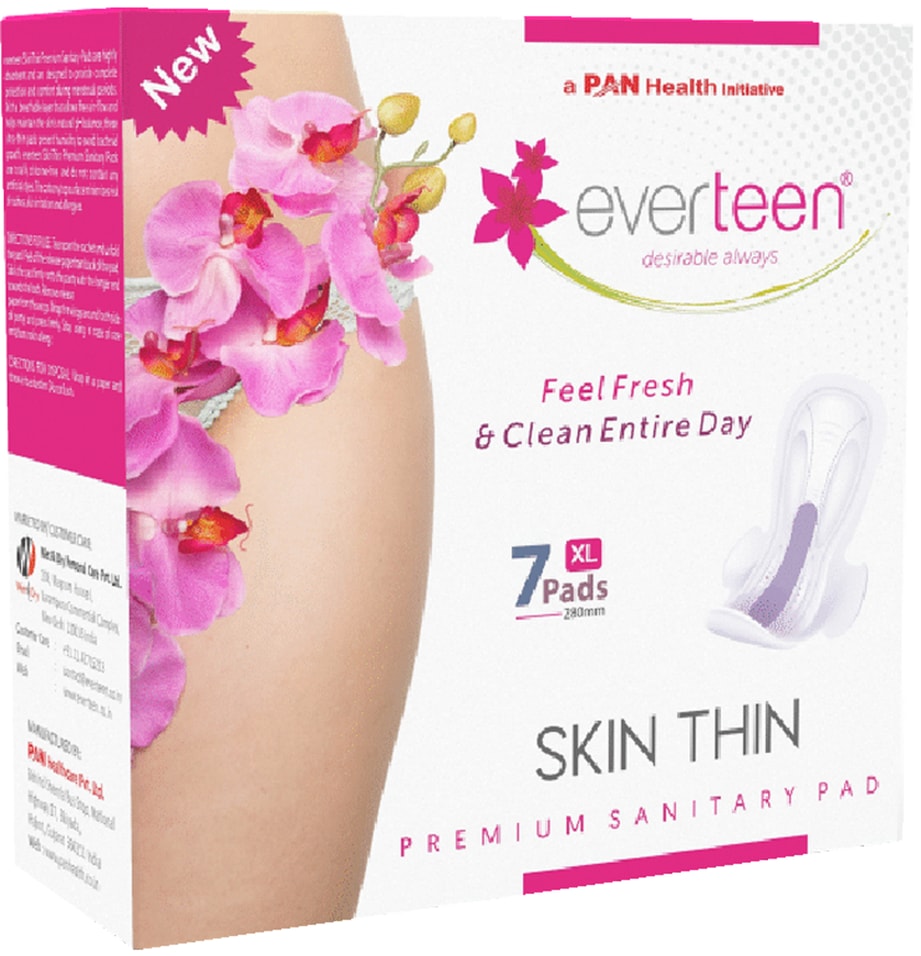 Прокладки Everteen desirable always Skin Thin 7шт