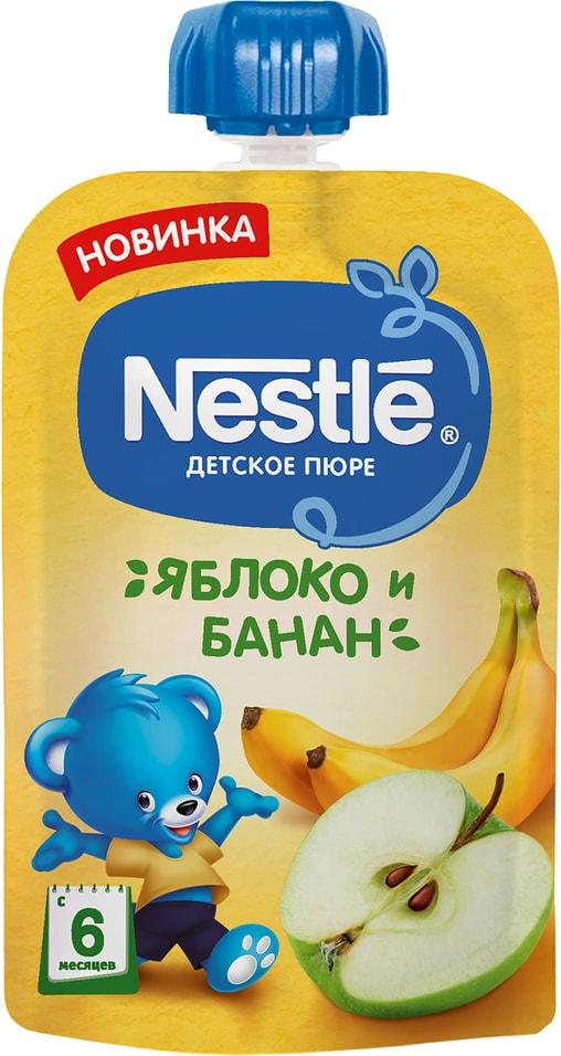 Пюре Nestle из Яблок и банана 90г