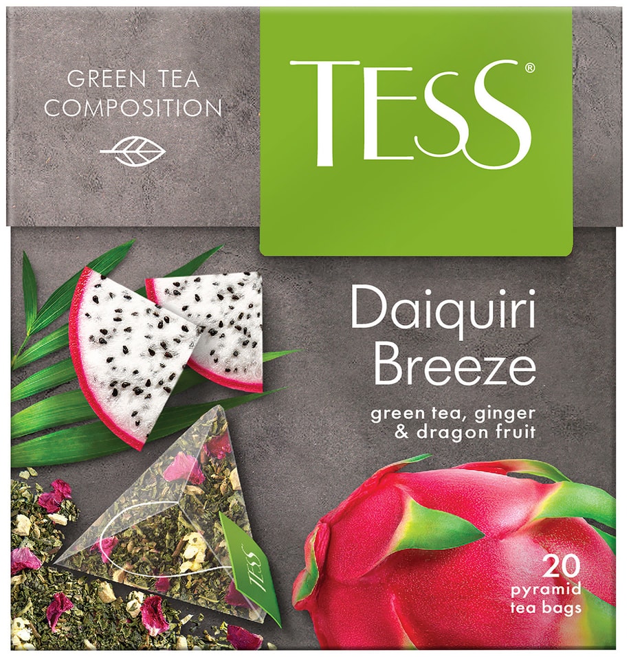 Чай зеленый Tess Daiquiri Breeze 20*1.8г